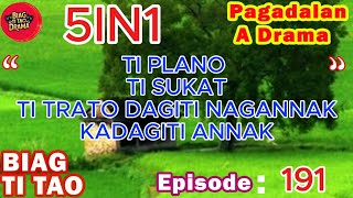 TI PLANO - TI SUKAT- TI TRATO DAGITI NAGANNAK KADAGITI ANNAK PAG-ADALAN a drama #191