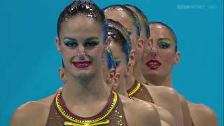 Nuoto Sincronizzato - Olimpiadi Londra 2012 - Squadra Tecnica Spagna