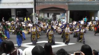 夢道源人／１７代目「集いて千両 傾いて万両 宵の眺めは満々両」犬山踊芸祭(下本町B)160605