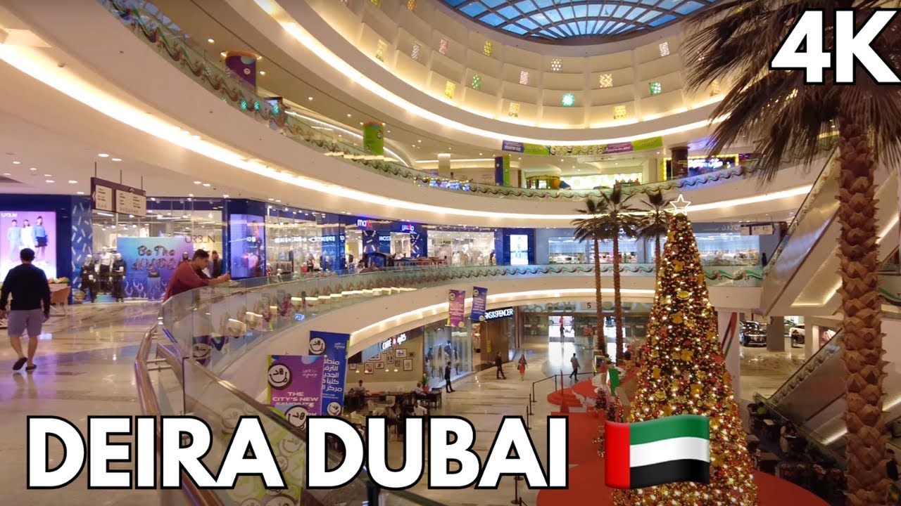Deira Dubai Streets Al Ghurair Centre Walking Tour рџ рџ є 4k Dubai