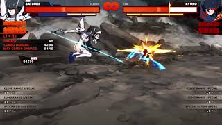 Kill la Kill: IF - Satsuki Kiryuin (Dual-Wield) 9.4k combo
