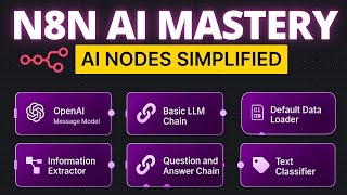 Every AI Node in n8n EXPLAINED | ONLY Guide You Need (Agents, RAG, Parsers & More)