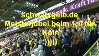Borussia Dortmund - 1. FC Nürnberg - BVB Meisterjubel 2011 1:0 Köln Meistertor schwatzgelbdevideo