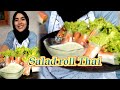 Selad roll Makanan Thailand#Resepithai#anak Pattani buat makan