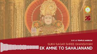 Ek Amne To Sahajanand - Sukh Sagar Shree Ghanshyam | 25th Utsav CD