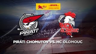 45. kolo DHL Extraliga juniorů: Piráti Chomutov - HC Olomouc