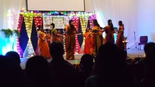 Ladies Vilakku Dance 2016