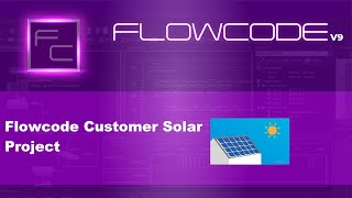 Flowcode 9 Embedded Solar Project Part 2