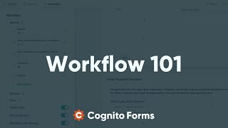 Workflow 101 Webinar