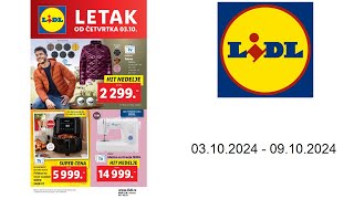 Lidl katalog (RS) - 03.10.-09.10.2024