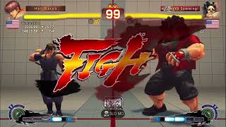 BushinStyle (Guy) Vs Lt.Ferny (Hugo) | USF4