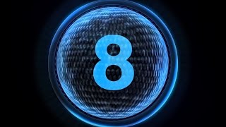 COUNTDOWN 10 sec Blue Sphere 2 ( v 192 ) TIMER clock with Sound effects HD!