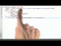 Hand Frequencies Solution - Design of Computer Programs