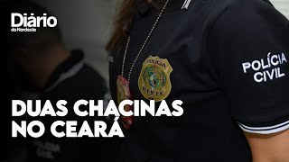 Duas chacinas deixam oito pessoas mortas em Aracoiaba e Caucaia, no Ceará