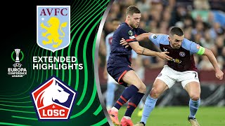 Aston Villa vs. Lille: Extended Highlights | UECL Quarter-Finals 1st Leg | CBS Sports Golazo