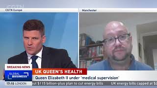 Queen Elizabeth's health: "This may well be a transitional moment in the UK"