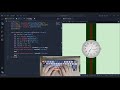 ASMR Programming - Wrist Watch using HTML CSS and JS - No Talking