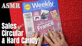 ASMR | Lidl Weekly French Foods! Whispered with Hard Candy