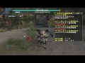 【mhf】呑竜のなわばり連戦　ハンマーソロ 1ラスタ