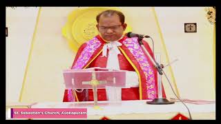 St.Sebastian Church Asokapuram || HolyMass ||