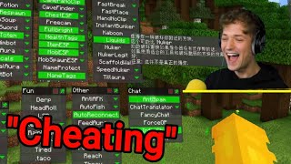 Crainer Gets PUNISHED For Cheating In Minecraft