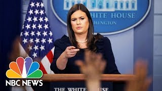 White House Press Briefing - January 23, 2018 | NBC News