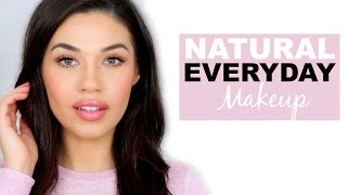 Simple Natural Everyday Drugstore Makeup Tutorial | How to  Makeup for School or Work | Eman