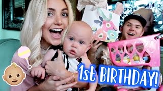 BABY'S FIRST BIRTHDAY PARTY! Mara Turns 1!