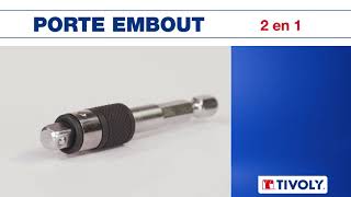 Porte-embout 2 en 1 11501320020