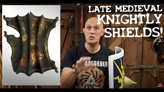Did Knight's Shields go out of use with Plate Armor?