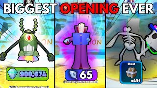 I Made The Biggest OPENING Ever in SpongeBob Tower Defense History…