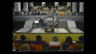 Nelson Mandela on the Ted Koppel Report in 1990 Harlem, New York