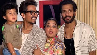 Bigg Boss 18 Winner Karanveer Mehra Spotted at Bharti Singh's Studio for Podcast Shoot