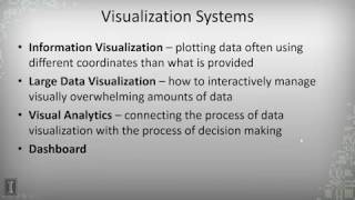 DATA MINING 1 Data Visualization 4 1 1 Visualization Systems