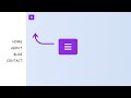 Make Simple Animated Sidebar Menu Using HTML CSS & JS