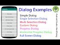 Android Alert Dialog Examples| code stance