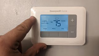 How to Install Honeywell T-5 7 Day programmable Thermostats the Easy way!