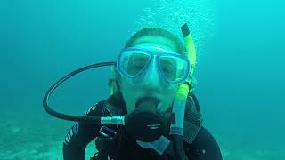 Me scuba diving for 20 minutes