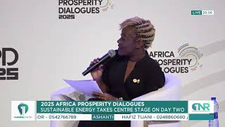 Africa Prosperity Dialogues: Sustainable Energy in the Spotlight on Day Two!