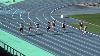 20240320 延岡スプリングチャレンジ 一般女子200ｍ決勝② 10組～14組 （総合：渡邉ひより・宮崎北高1 宮崎 26\