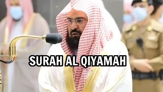 Surah al qiyamah full:abdur rahman al sudais | The holy dvd | Quran surah.