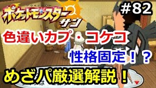 【ポケモン】色違いカプ・コケコは性格固定！めざパ厳選方法と解説！初心者のためのポケモン解説#82【サン・ムーン】【Pokemon sun and moon】