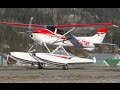 Cessna 182 Seaplane Takeoff