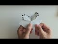 판다곰 종이접기 종이토끼의 색종이접기놀이 panda origami