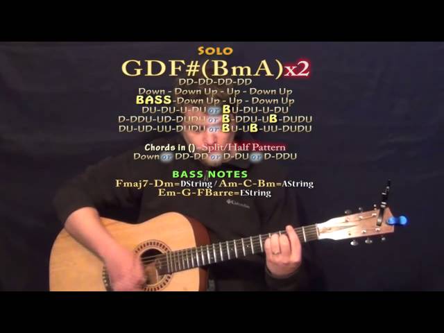 One Headlight Guitar Chords