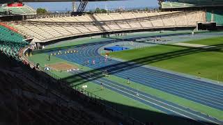 【2017学年別大会】１年男子100m予選８組