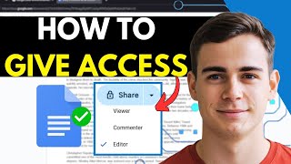 Google Docs - How To Share & Give Access To Your Document (Tutorial)