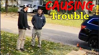 Crazy Neighbor Loses it & Calls the building Inspector 5 times!