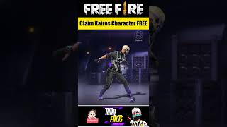 How to Claim Kairos Character For Free 😊 The Paradox Event Free Fire
