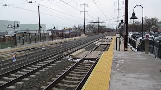 CSX CSAO Local Freight On The Amtrak Northeast Corridor at Levittown, PA